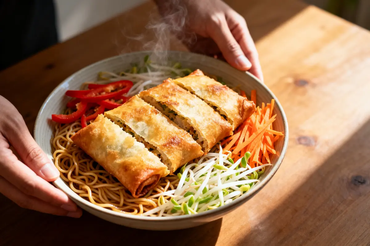 Loempia’s thuis maken: zo zet je ze om tot een complete maaltijd