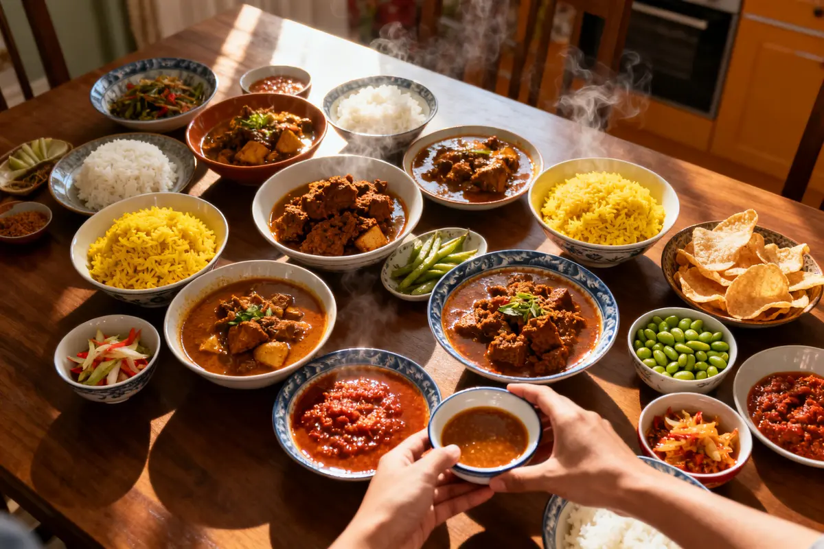 Rijsttafel thuis: zo stel je een gevarieerde Indonesische maaltijd samen zonder stress
